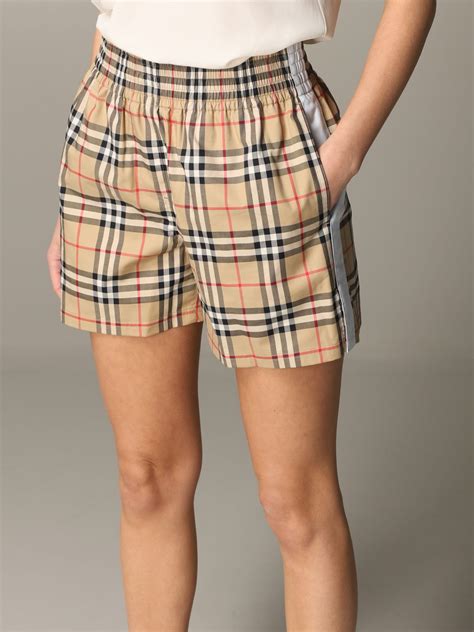 shorts burberry femme